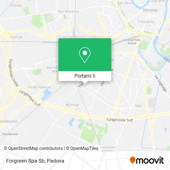 Mappa Forgreen Spa Sb