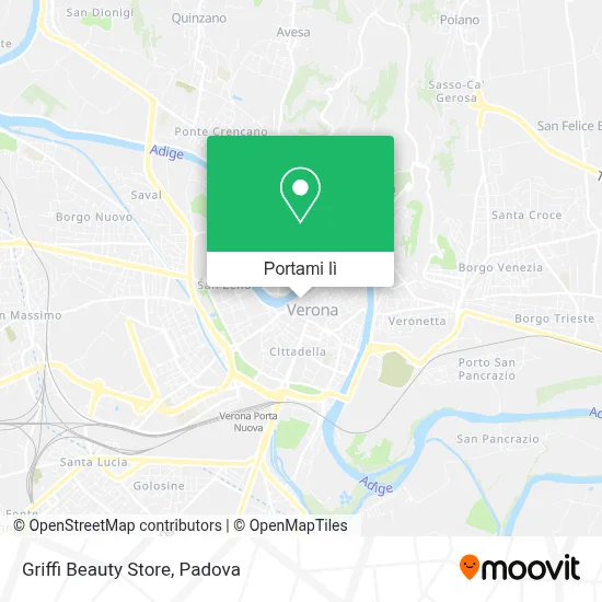 Mappa Griffi Beauty Store
