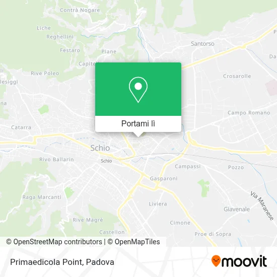 Mappa Primaedicola Point