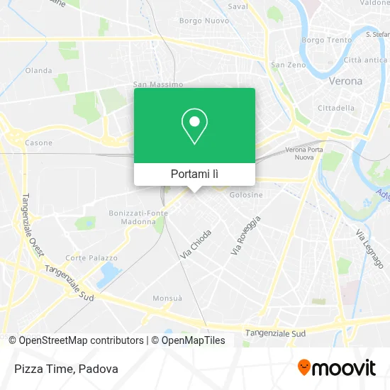 Mappa Pizza Time