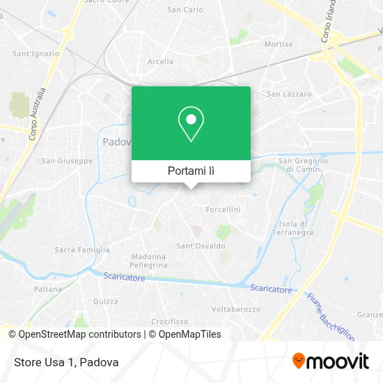 Mappa Store Usa 1
