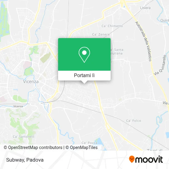 Mappa Subway