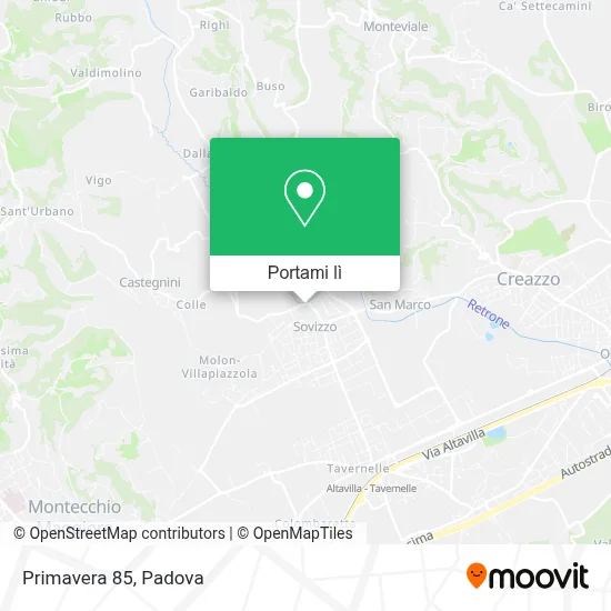 Mappa Primavera 85