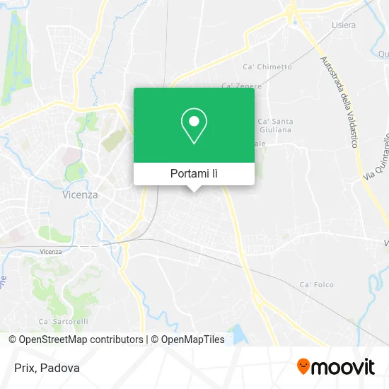 Mappa Prix