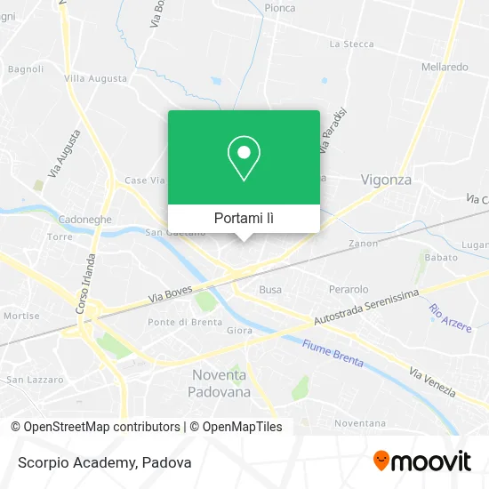 Mappa Scorpio Academy