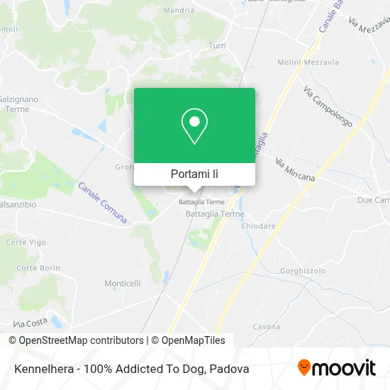 Mappa Kennelhera - 100% Addicted To Dog
