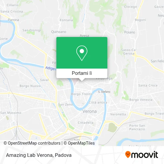 Mappa Amazing Lab Verona