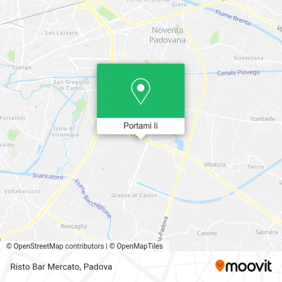 Mappa Risto Bar Mercato