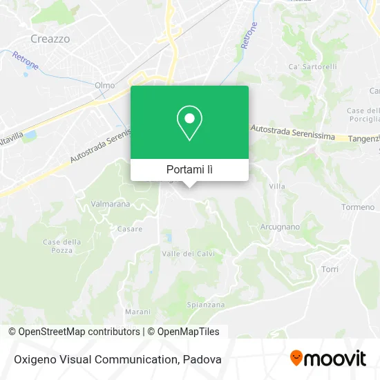 Mappa Oxigeno Visual Communication