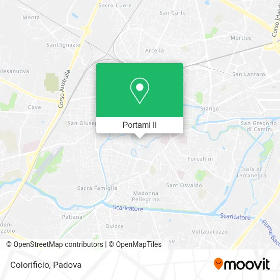 Mappa Colorificio