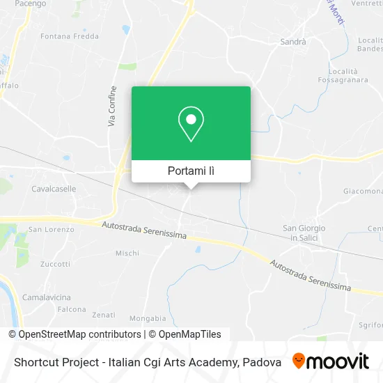 Mappa Shortcut Project - Italian Cgi Arts Academy