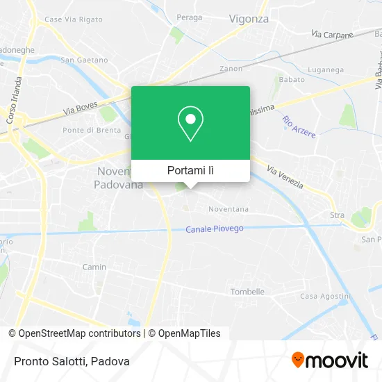 Mappa Pronto Salotti