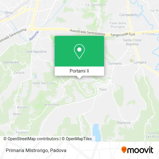 Mappa Primaria Mistrorigo