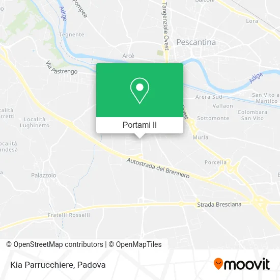 Mappa Kia Parrucchiere