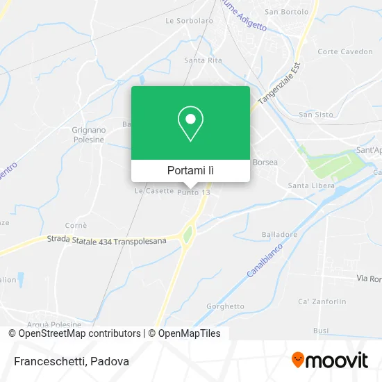 Mappa Franceschetti