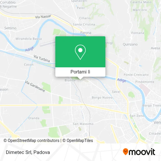 Mappa Dimetec Srl