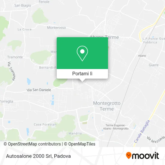Mappa Autosalone 2000 Srl