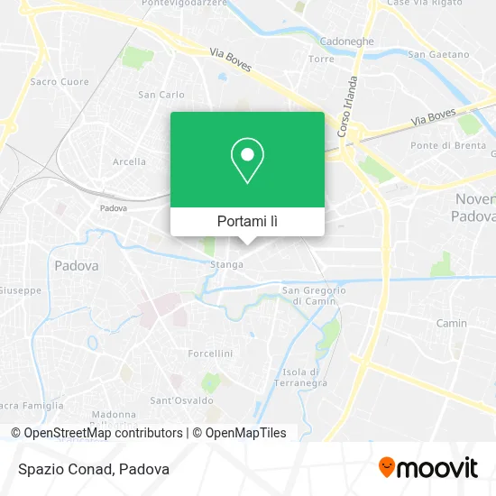 Mappa Spazio Conad