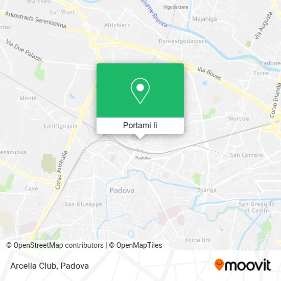 Mappa Arcella Club