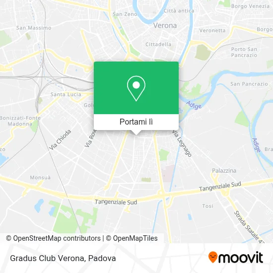 Mappa Gradus Club Verona