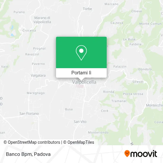 Mappa Banco Bpm