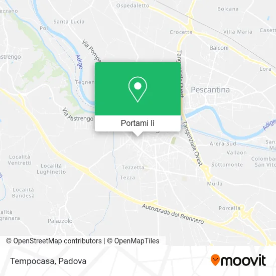 Mappa Tempocasa