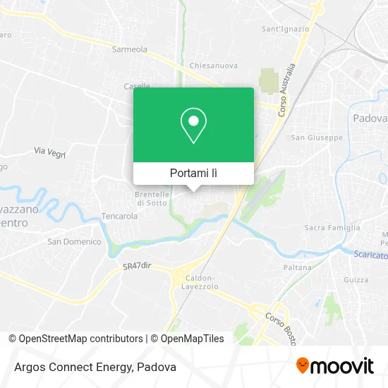Mappa Argos Connect Energy
