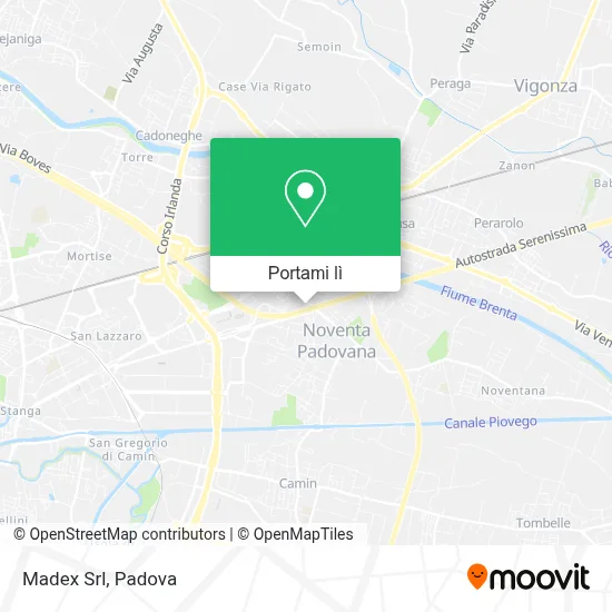 Mappa Madex Srl