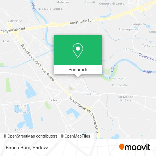 Mappa Banco Bpm