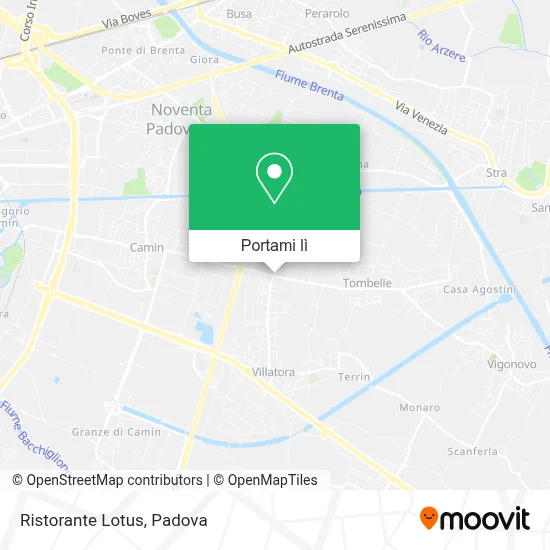 Mappa Ristorante Lotus