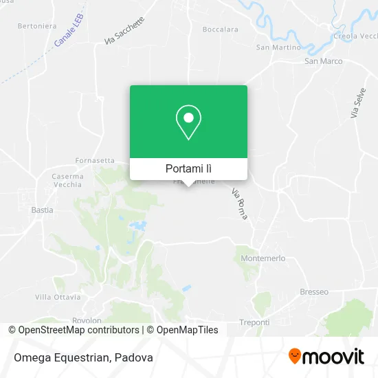 Mappa Omega Equestrian