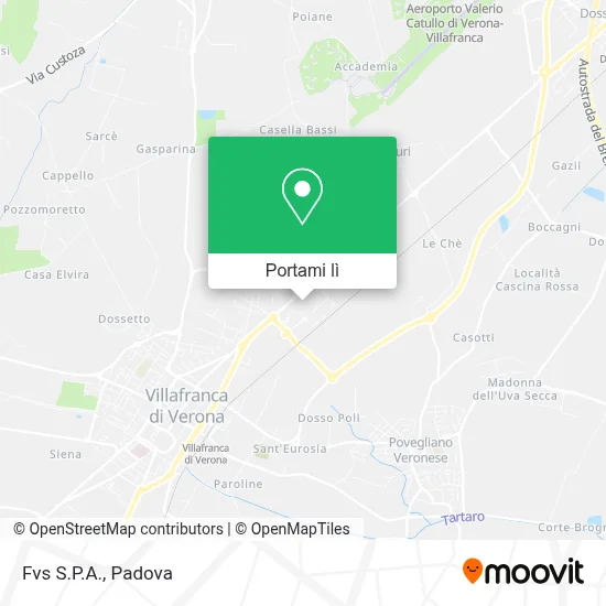 Mappa Fvs S.P.A.