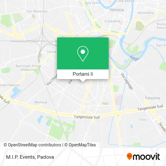 Mappa M.I.P. Events