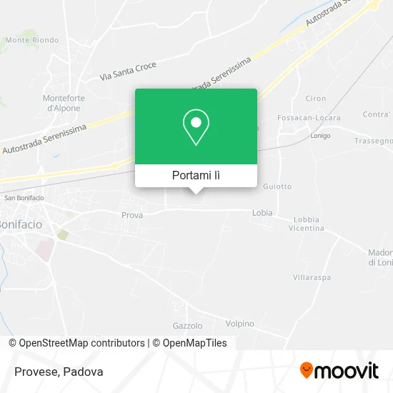 Mappa Provese