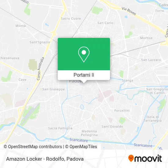 Mappa Amazon Locker - Rodolfo