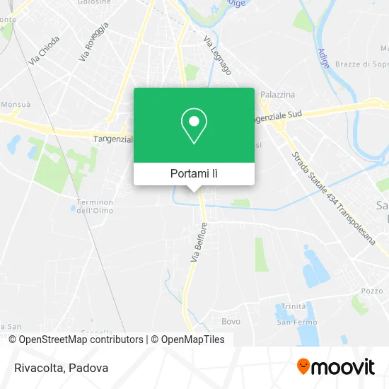 Mappa Rivacolta