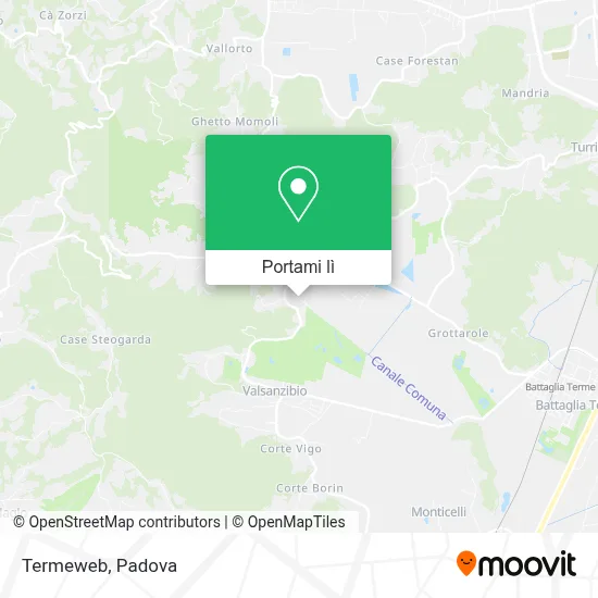 Mappa Termeweb