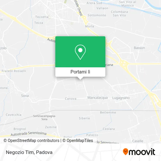 Mappa Negozio Tim