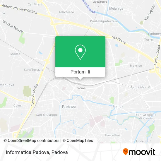 Mappa Informatica Padova