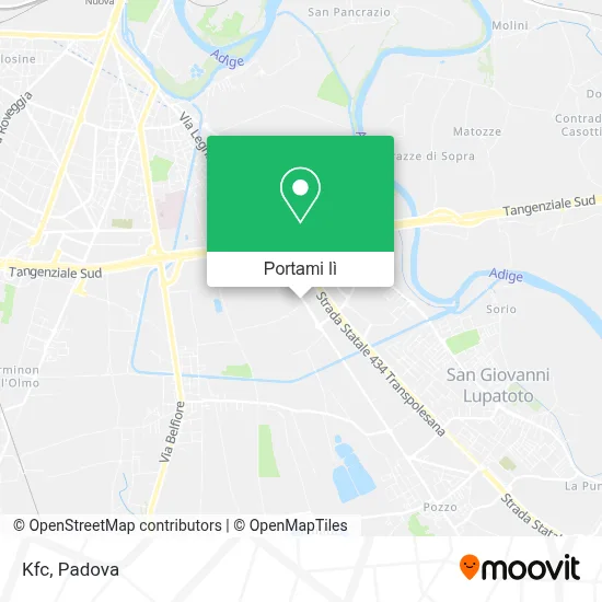Mappa Kfc