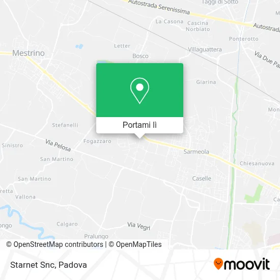 Mappa Starnet Snc
