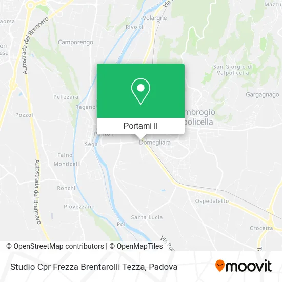 Mappa Studio Cpr Frezza Brentarolli Tezza