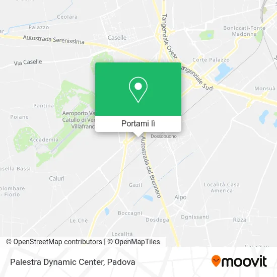 Mappa Palestra Dynamic Center