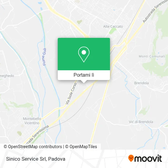 Mappa Sinico Service Srl