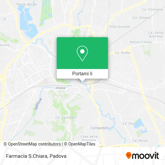 Mappa Farmacia S.Chiara