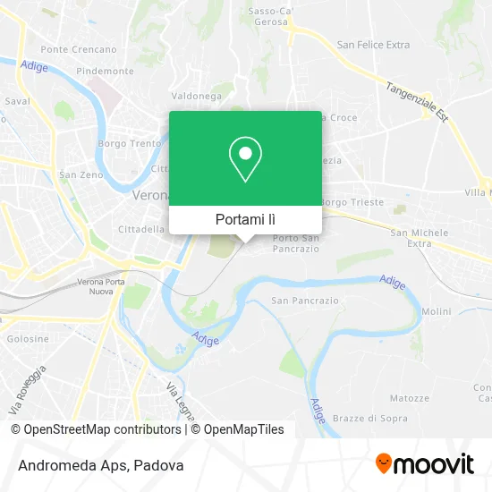 Mappa Andromeda Aps