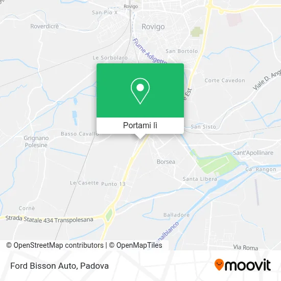 Mappa Ford Bisson Auto