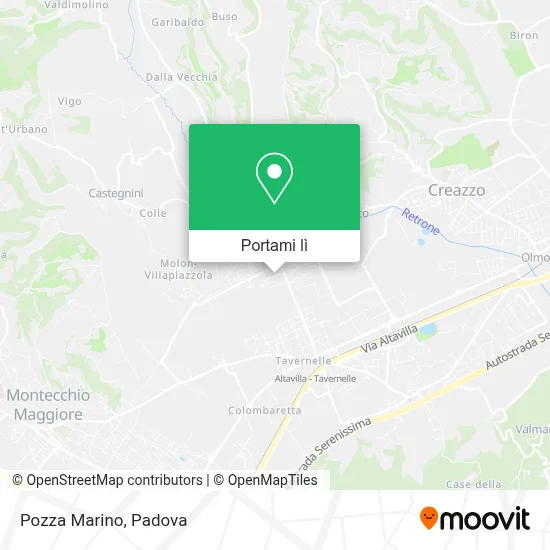 Mappa Pozza Marino