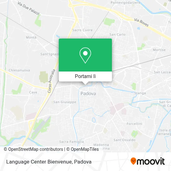 Mappa Language Center Bienvenue