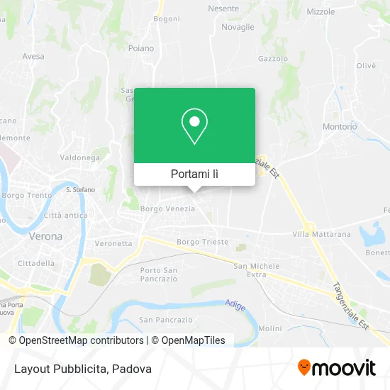 Mappa Layout Pubblicita